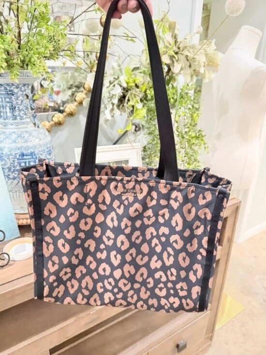 kate spade Handbags - Kate Spade Leopard Nylon Tote